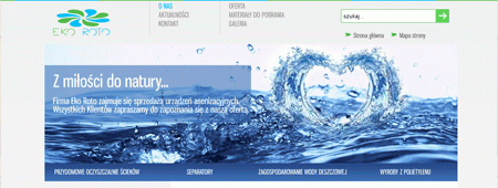 Realizacja serwisu internetowego: Eko roto