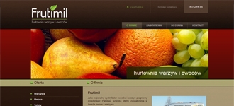 Realizacja serwisu internetowego: Frutimil